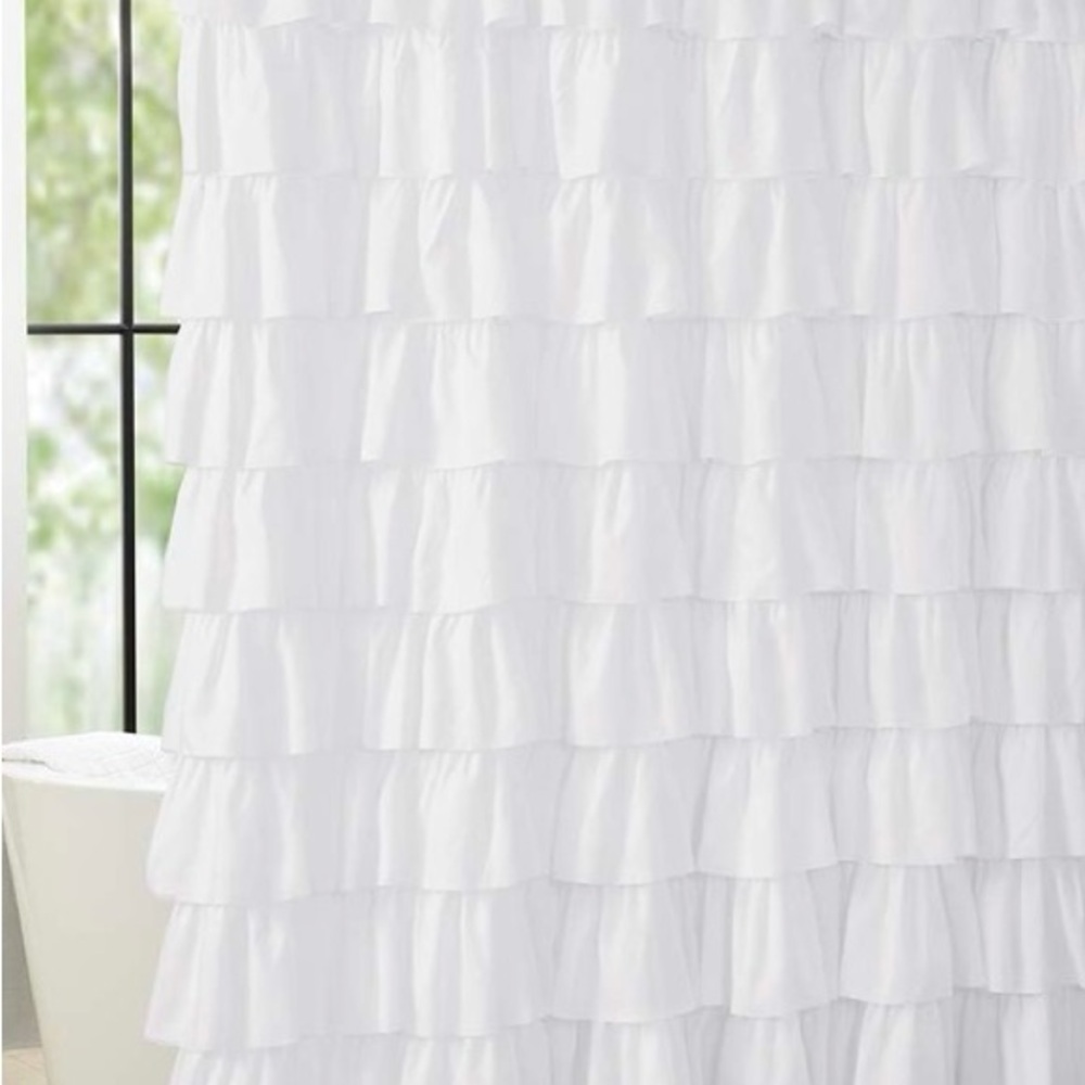 West Weir shower curtain new without tags